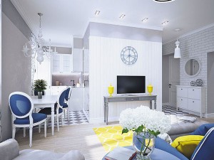 Thiết kế nội thất chung cư 63m2 mang phong cách tối giản độc đáo nhất