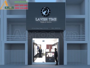 Thiết kế cửa hàng đồng hồ Lavish Time