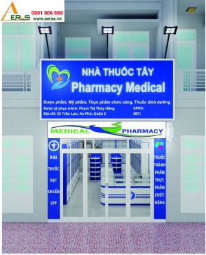 Thiết kế nhà thuốc tây Pharmacy Medical tại Quận 2, TPHCM