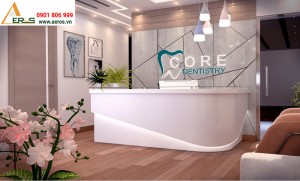Thiết kế nội thất phòng khám nha khoa Core Dentistry tại Gò Vấp,TP.HCM