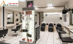 Thiết kế nội thất salon tóc Hair Company tại quận 10, TP.HCM