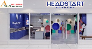 Thiết kế trung tâm anh ngữ Headstar tại quận 3, TP.HCM