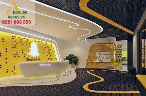 Thiết kế  nội thất văn phòng công ty Snapchat tại Quận 1 TP. HCM
