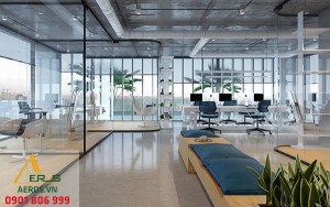 Thiết kế nội thất văn phòng công ty Tad Group tại TP. HCM