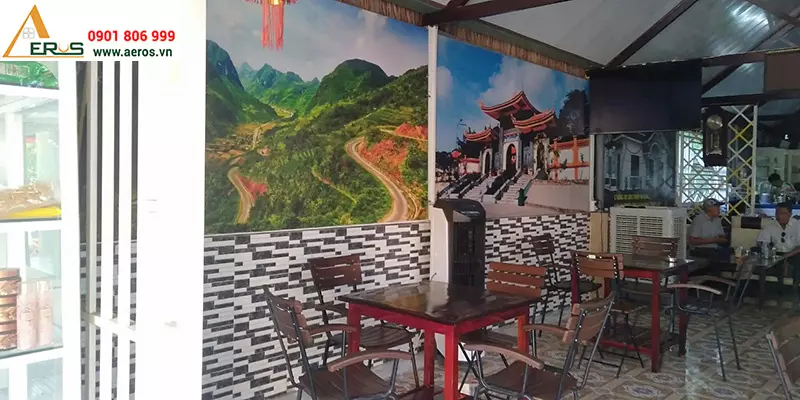 Thiết kế quán trà sữa đẹp của anh Tuấn tại Bình Chánh, TPHCM